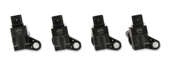 Accel Ignition Coils - General Motors 2.0L Turbo, 2.5L, engines, Black, 4-Pack 140086K-4 ACCEL Autoparts