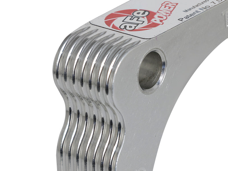 aFe 01-16 Nissan Patrol (Y61) L6-4.8L Silver Bullet Throttle Body Spacer aFe Throttle Body Spacers