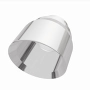 MagnaFlow Tip Stainless Double Wall Round Single Outlet Polished 4.5in DIA 2.5in Inlet 5.75in Length Magnaflow Tips