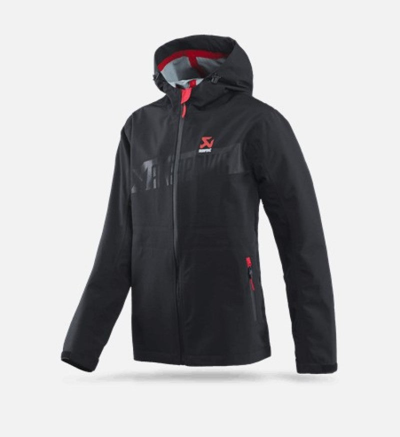 Akrapovic Mens Corpo Rain Jacket Black - XL Akrapovic Headwear