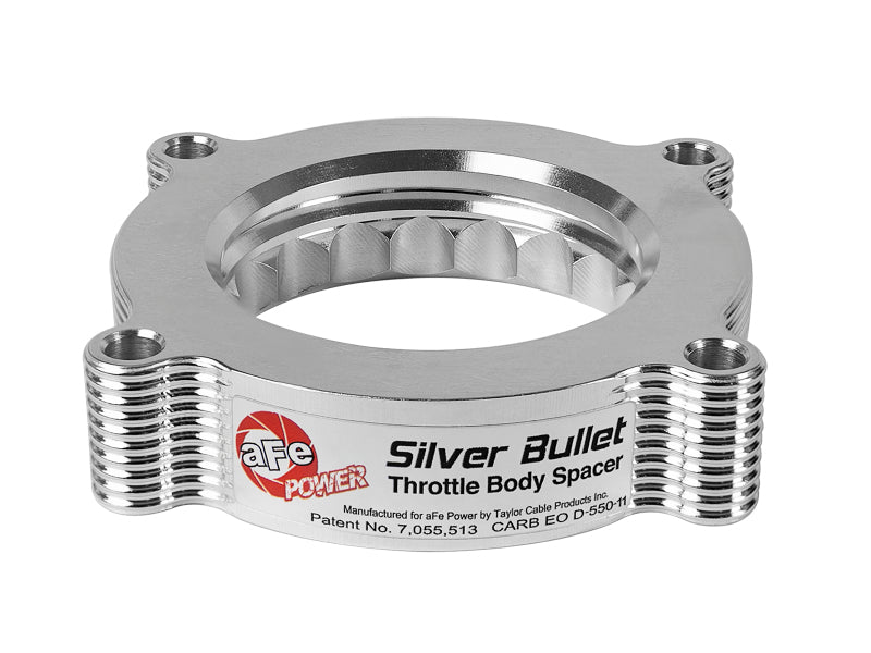 aFe Silver Bullet Throttle Body Spacers TBS Ford F-150 Raptor 10-12 V8-6.2L aFe Throttle Body Spacers