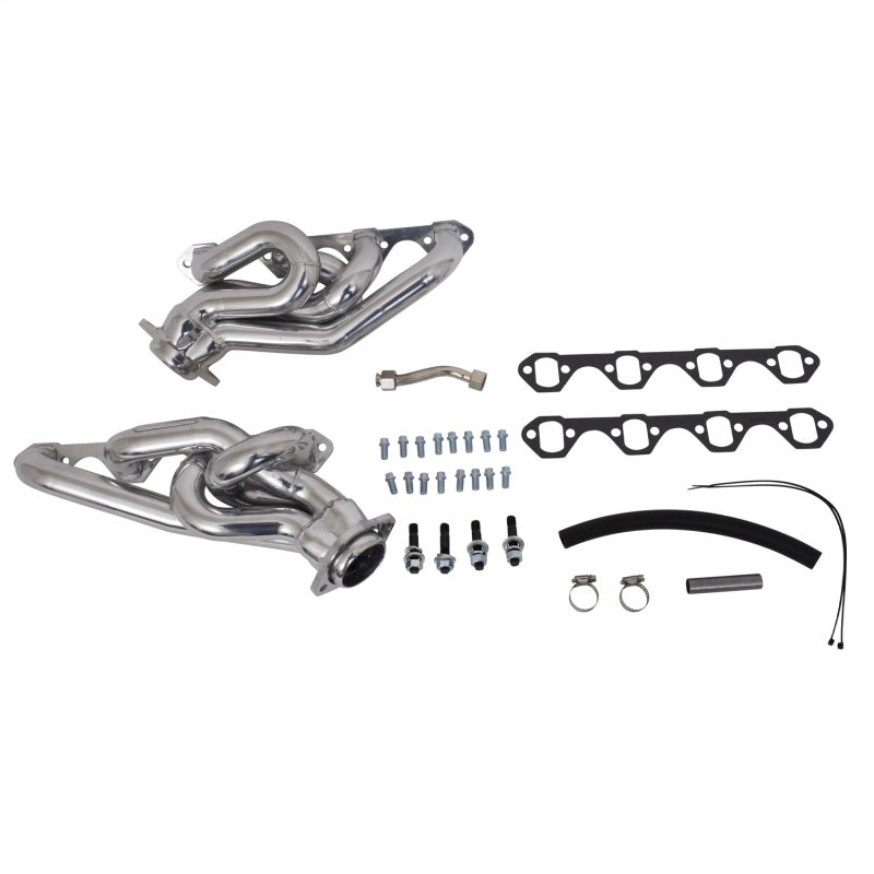 BBK 94-95 Mustang 5.0 Shorty Tuned Length Exhaust Headers - 1-5/8 Silver Ceramic BBK Headers & Manifolds
