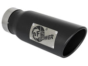 aFe Apollo GT 3in 409 SS Cat-Back Exhaust 2021 Ford F-150 V6 2.7L/3.5L (tt)/V8 5.0L w/ Black Tips aFe Catback