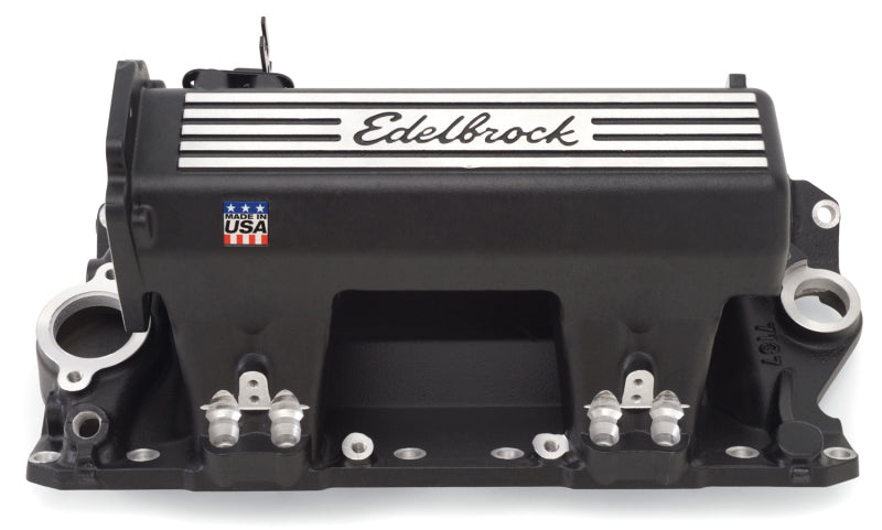 Edelbrock Manifold EFI Pro-Flo XT SB Chevy STD Heads w/ Black Finish Edelbrock Intake Manifolds