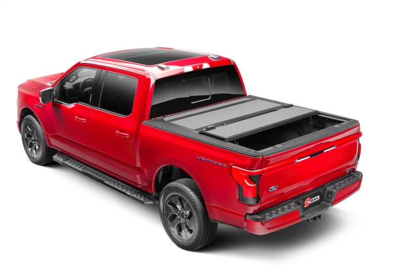 BAK 21-22 Ford F-150 (Incl. 2022 Lightning) BAKFlip MX4 5.7ft Bed Cover - Matte Finish BAK Tonneau Covers - Hard Fold