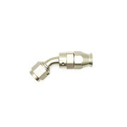 DeatschWerks 6AN Female Swivel 45-Degree Hose End PTFE (Incl. 1 Olive Insert) DeatschWerks Fittings