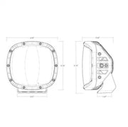 Rigid Industries Adapt XP Xtreme Powersports LED Light (Single) Rigid Industries Light Bars & Cubes