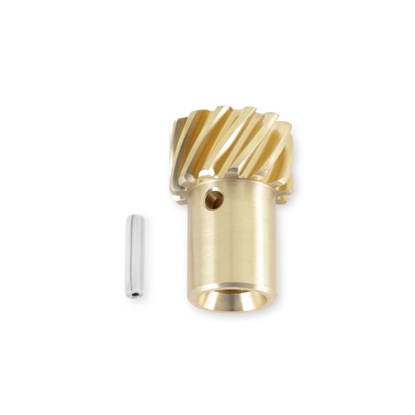 Oversize Chevy Distributor Gear, Bronze, +0.006" 8472 MSD Autoparts