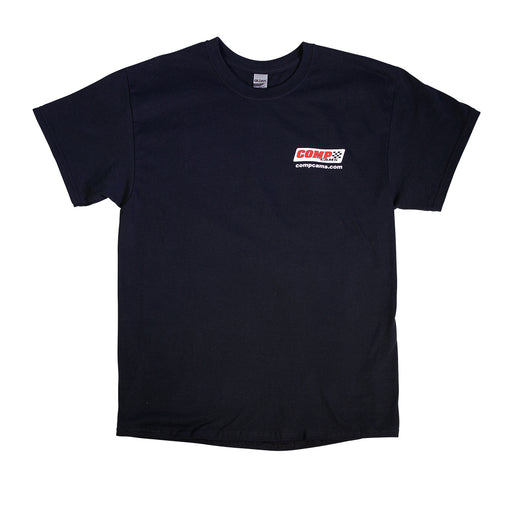 COMP Cams Black Logo T-Shirt EDELBROCK Autoparts
