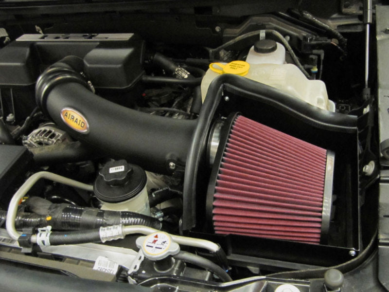 Airaid 10-14 Ford SVT Raptor / 11-13 F-150 6.2L CAD Intake System w/ Tube (Dry / Red Media) Airaid Cold Air Intakes