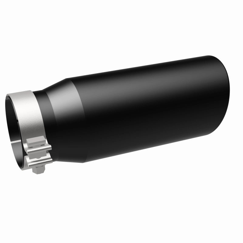 MagnaFlow Tip Stainless Black Coated Single Wall Round Single Outlet 5in Dia 4in Inlet 13in L Magnaflow Catalytic Converter Universal