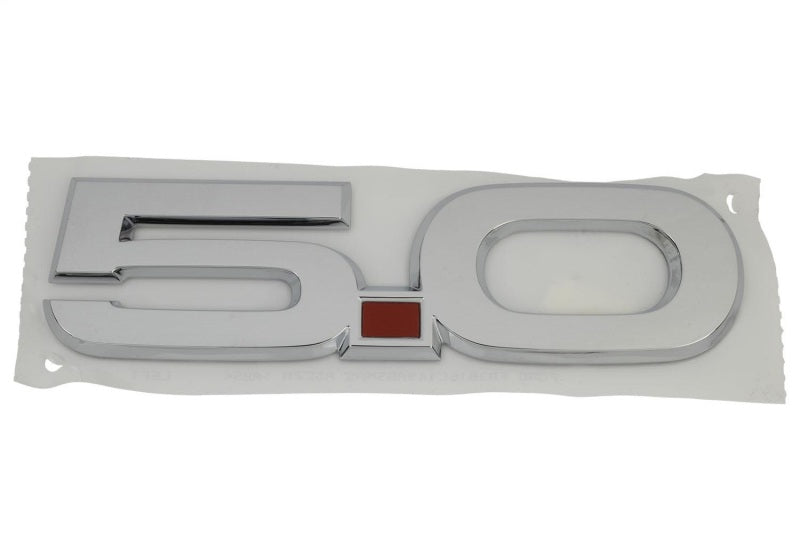 Ford Racing 15-17 Ford Mustang 5.0L Fender Emblem Chrome Ford Racing Other Body Components