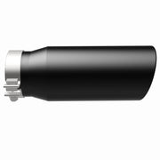 MagnaFlow Tip Stainless Black Coated Single Wall Round Single Outlet 5in Dia 4in Inlet 13in L Magnaflow Catalytic Converter Universal