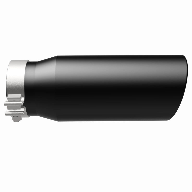 MagnaFlow Tip Stainless Black Coated Single Wall Round Single Outlet 5in Dia 4in Inlet 13in L Magnaflow Catalytic Converter Universal