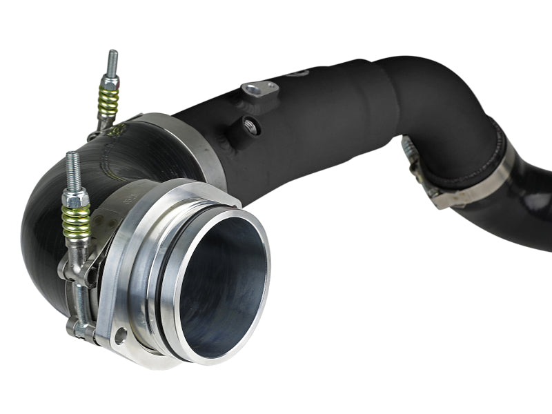 aFe 2020 Toyota Supra 3.0L 3in Black Intercooler Tube - Hot aFe Intercoolers