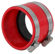 Spectre Coupler 3in. (PVC) w/Insert - Red Spectre Silicone Couplers & Hoses