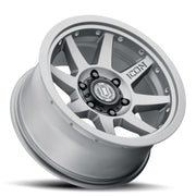 ICON Rebound Pro 17x8.5 6x135 6mm Offset 5in BS 87.1mm Bore Titanium Wheel ICON Wheels - Cast