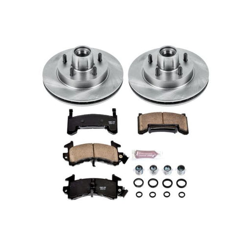 Power Stop 82-87 Buick Regal Front Autospecialty Brake Kit PowerStop Brake Kits - OE