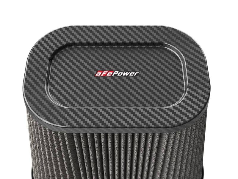 aFe Track Series Intake Pro DRY S Air Filter (7-1/2 x5-1/2)IN F x(9-1/4 x7-1/4)IN B x(6 x4)IN T x9IN aFe Air Filters - Universal Fit
