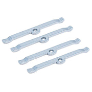 Spectre BB Chevy Valve Cover Spreader Bar Kit SB Chevy - Chrome Spectre Hardware Kits - Other