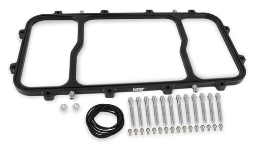 NOS Dry Nitrous Plate for Holley LS Hi-Ram EFI Intake Manifolds-Black 12535BNOS NOS Autoparts