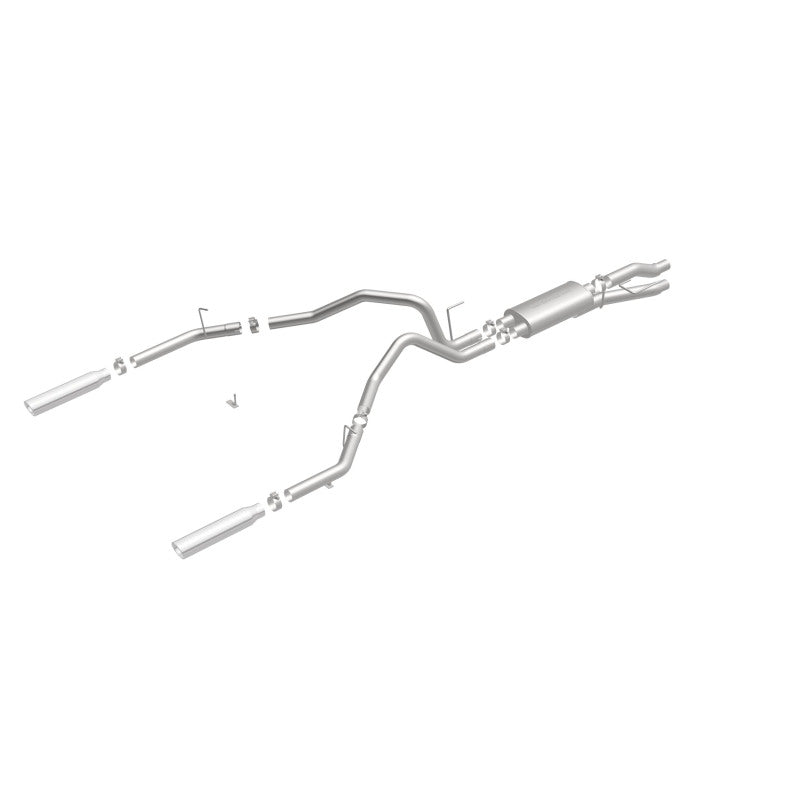 MagnaFlow SYS C/B 09 F-150 EC-CC/SB dual splt Magnaflow Catback
