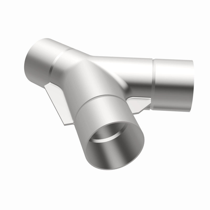 MagnaFlow Smooth Trans Y 2.50inch SS 70 deg. Magnaflow Catalytic Converter Universal