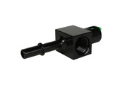 Aeromotive 3/8in Quick Connect with AN-08 port and 1/8in gauge port Aeromotive Fittings