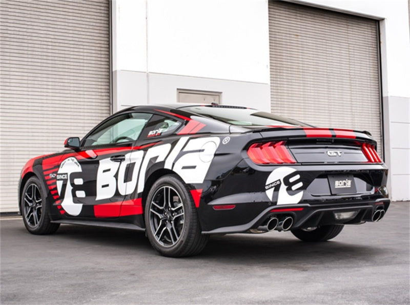 Borla 2018 Ford Mustang GT 5.0L AT/MT 3in ATAK Catback Exhaust w/ Valves Borla Catback