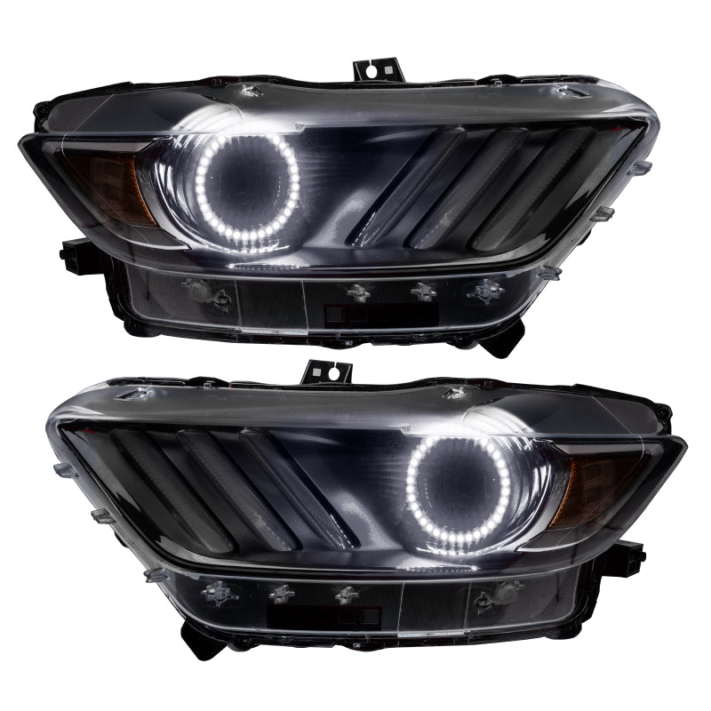 Oracle Ford Mustang 15-17 LED Halo Kit - White ORACLE Lighting Headlights
