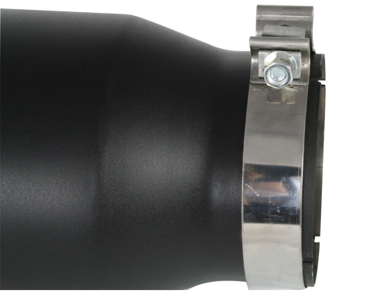 aFe MACH Force-XP 409 SS Right Side Single Wall Exhaust Tip 5in Inlet x 7in Outlet x 15in L aFe Tips