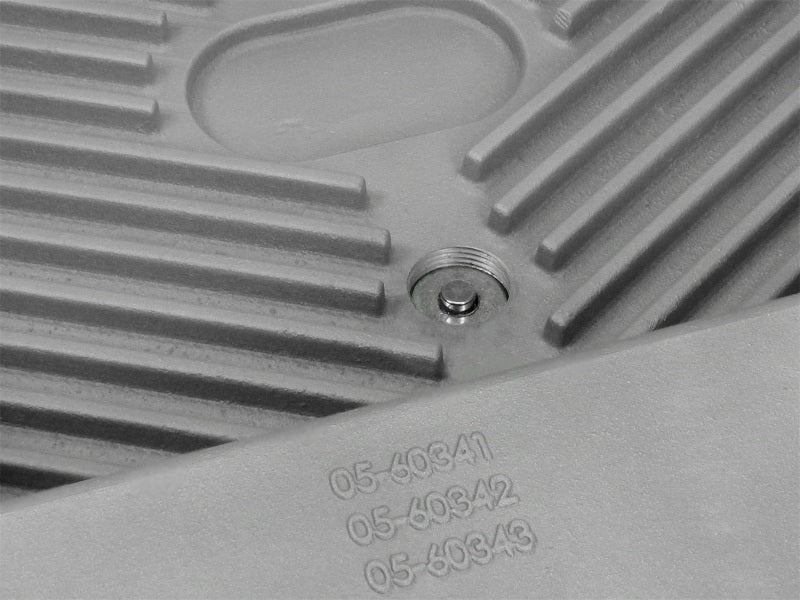 aFe Transmission Pan (Raw); Ford Trucks 6R140 11-14 V8-6.7L (td) aFe Diff Covers