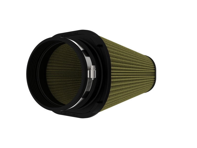aFe Magnum FLOW Universal Air Filter (7-1/2x5-1/2) IN F x (9-1/4x7-1/4) IN B x (6x4) IN T x 9 IN aFe Air Filters - Universal Fit