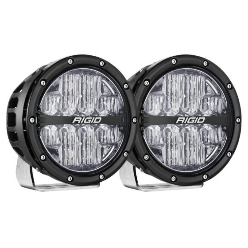 Rigid Industries 360-Series 6in LED Off-Road Drive Beam - RGBW (Pair) Rigid Industries Light Bars & Cubes