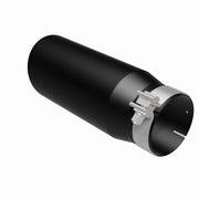 MagnaFlow Tip Stainless Black Coated Single Double Round Single Outlet 5in Dia 4in Inlet 13in L Magnaflow Catalytic Converter Universal