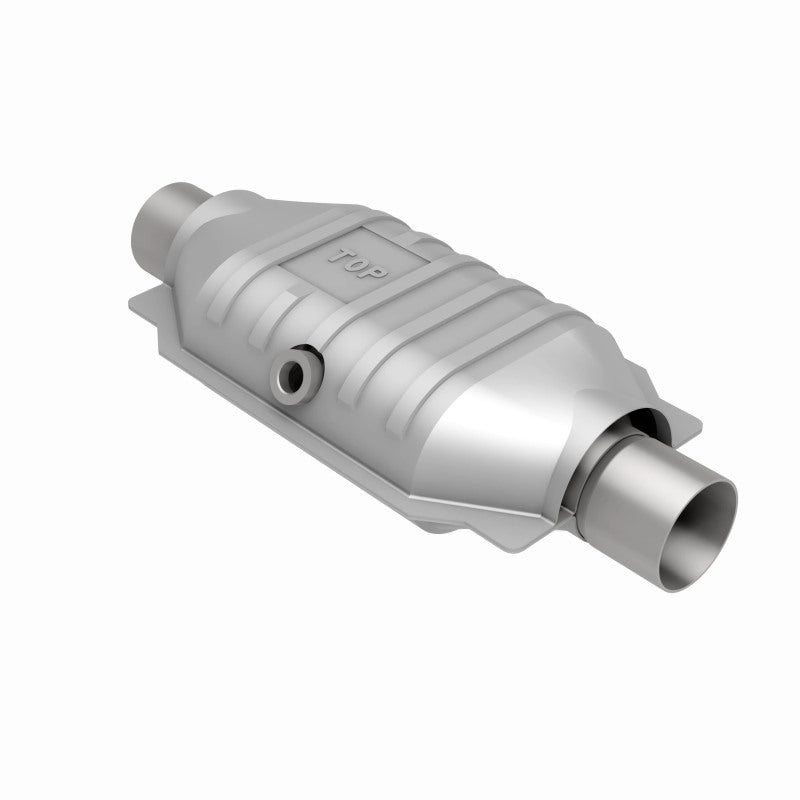 MagnaFlow Universal Catalytic Converter 2.5 Midbed O2 CA OBDII Ul Magnaflow Catalytic Converter Universal