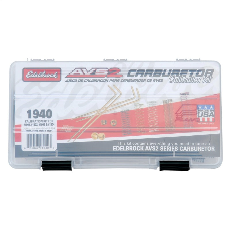 Edelbrock Calibration Kit for 1901 / 1902 / 1903 / 1904 Edelbrock Carburetor Rebuild Components