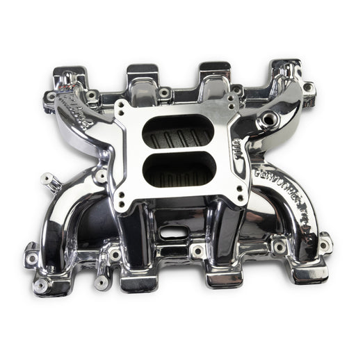 Edelbrock Chevy LS1 Performer RPM Intake Manifold Only - Chrome Plasma Finish Edelbrock Intake Manifolds