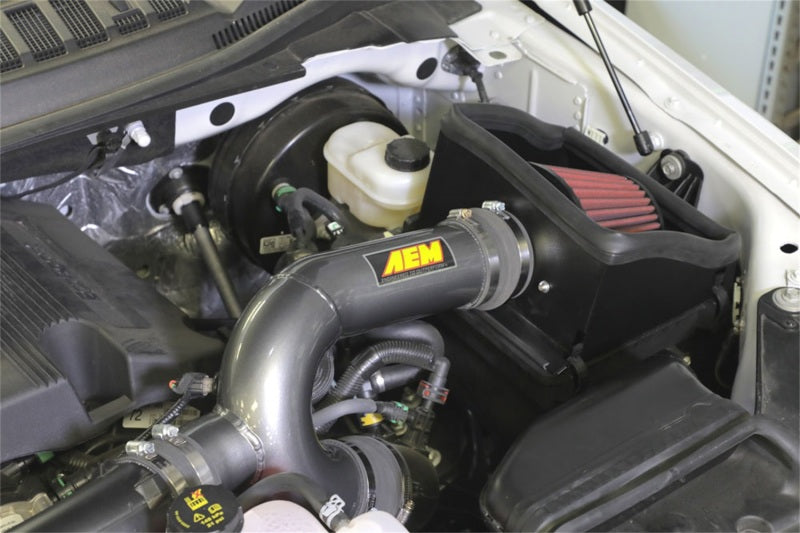 AEM 17-18 Ford F-150 3.5L V6 F/I Gunmetal Gray Cold Air Intake AEM Induction Cold Air Intakes