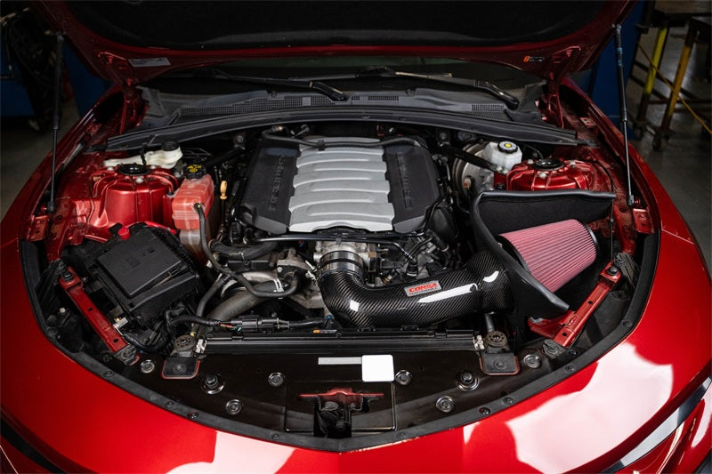 Corsa 16-24 Chevrolet Camaro SS 6.2L V8 Carbon Fiber Open Element Air Intake - Dry CORSA Performance Cold Air Intakes