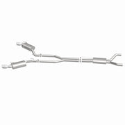 MagnaFlow Cat-Back Stainless Dual Split Rear Exit 4in Polished Tips 11-15 Chevy Camaro 3.6L V6 Magnaflow Catback