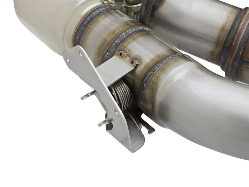 aFe MACHForce XP 3in 304 SS Axle-Back Dual Exhaust (NPP) w/ Polished Tips 16-17 Camaro SS V8-6.2L aFe Axle Back