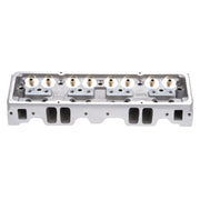 Edelbrock Cylinder Head SBC NHRA Legal 64cc Angled Plug Bare Single Edelbrock Heads