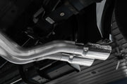 MBRP 15-20 Ford F150 T409 Pre-Axle 4in OD Tips Dual Outlet 3in Cat Back Exhaust MBRP Catback