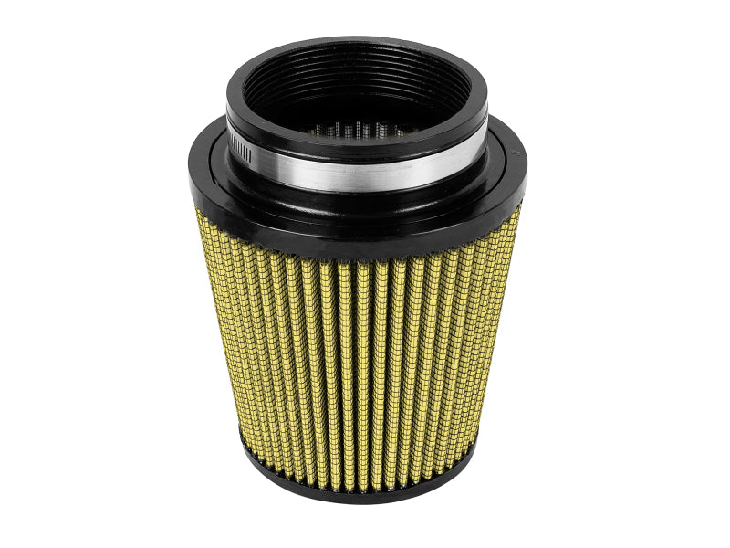 aFe Magnum FLOW Pro 5R Universal Replacement Air Filter F-4 / B-6 / T-4.5 (Inv) / H-6in. aFe Air Filters - Universal Fit