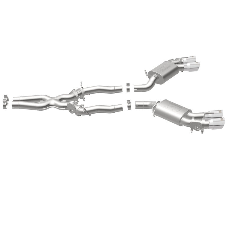 MagnaFlow 2016 Chevy Camaro 6.2L V8 Competition Cat Back w/ Quad Polished Tips Magnaflow Catback