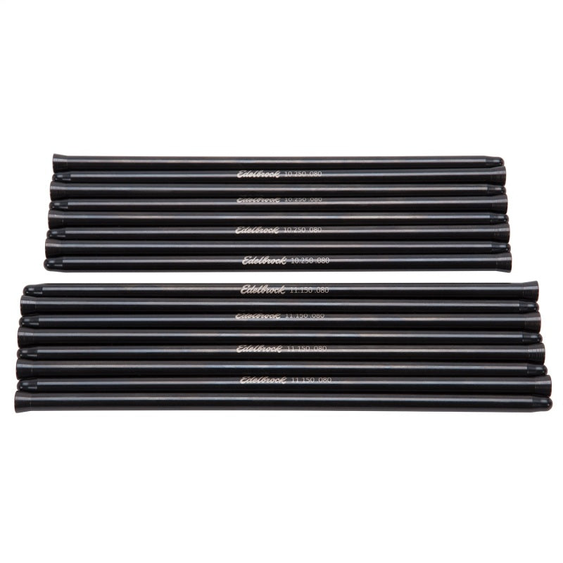 Edelbrock Push Rod Set Hardened Steel Chrysler 426-572 Gen II Hemi 3/8In Od X 10 250In Long Edelbrock Push Rods