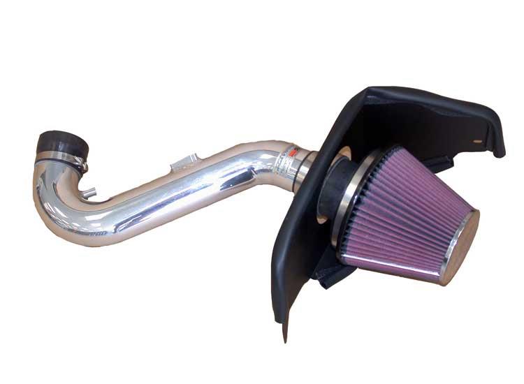 K&N 05-09 Ford Mustang V6 4.0L Polished Typhoon Short Ram Intake K&N Engineering Cold Air Intakes