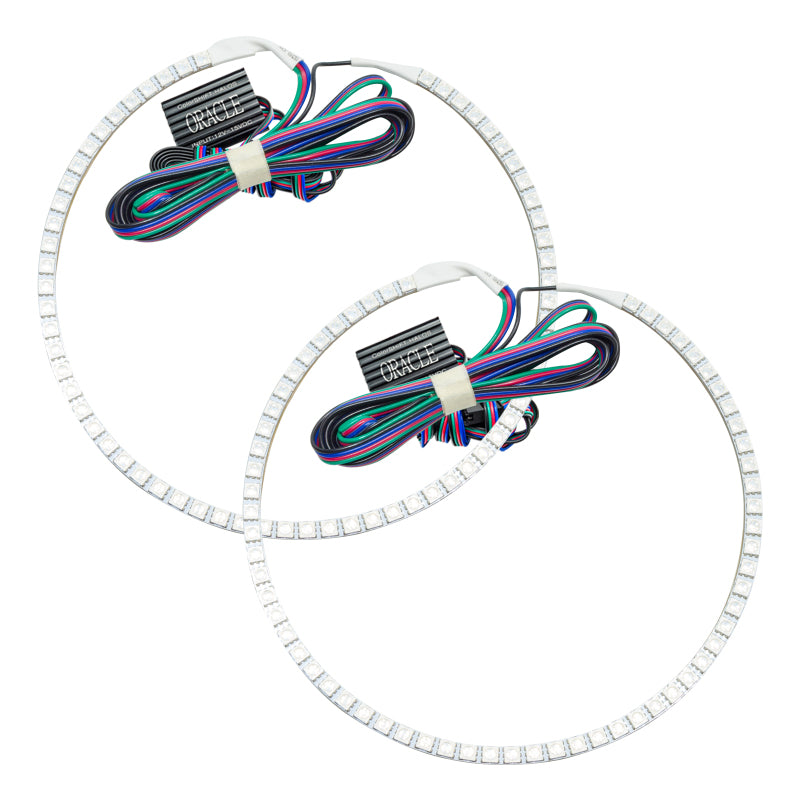 Oracle Ford Mustang 13-14 Halo Kit - ColorSHIFT w/o Controller ORACLE Lighting Headlights
