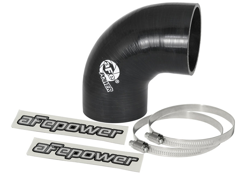 aFe Magnum FORCE Intake Coupling Kit (2-3/4 IN ID x 5 IN L x 90 Deg.) Elbow Coupler - Black aFe Air Intake Components